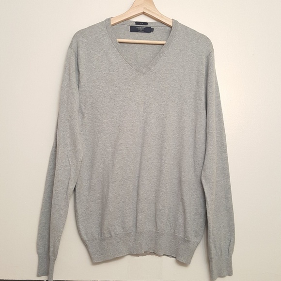 J. Crew Men Slim Long Sleeve Harbor V-neck Sweater - Picture 2 of 6
